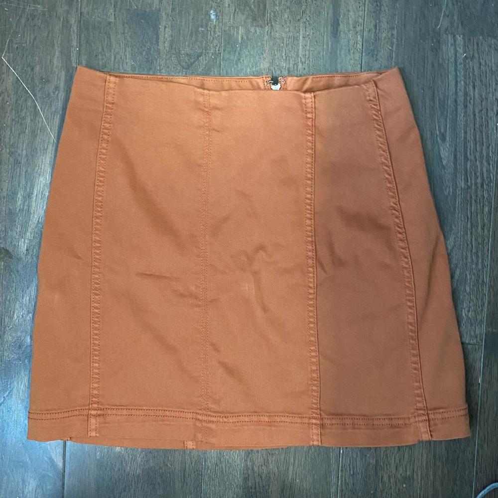 Burnt Orange Wild Fable Mini Skirt